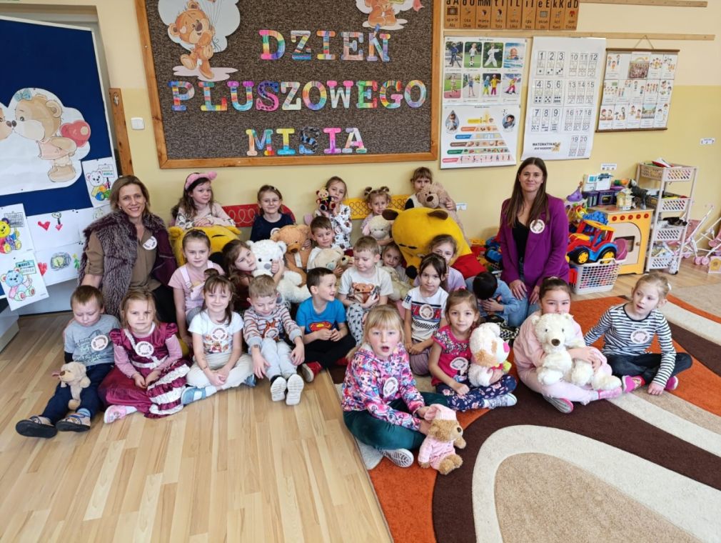 Światowy Dzień Pluszowego Misia w oddziale przedszkolnym